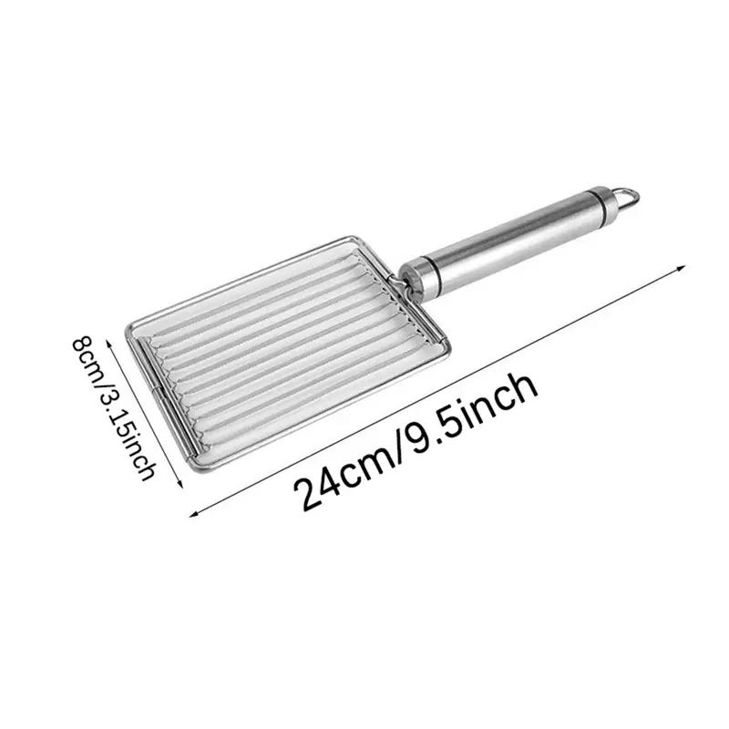 Stainless Steel Onion Tomato Luncheon Meat Slicer Flower Shaped Egg Slicer Fruit Cutter Kitchen Tools