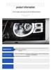 Land Rover Discovery 4 Defender-Style Headlight Assembly with LED Turn Signal & DRL (2010-2017 Models)