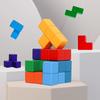 NEW 3D Wooden Soma Cube Toys Children Early Educational Building Block Montessori Puzzle Games Toys Brain Storm Game Sensory Toy