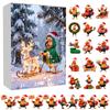 2D Advent Calendar 24 Days Countdown Calendar With Musical Character Collectibles, Advent Calendar