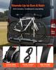 Retractable Ratchet Straps, 25.4 mm x 3 m, Tie Down Straps with S Hooks, 544 kg Break Strength, 4 Soft Loops, Tie Down Ratcheting for Moving,
