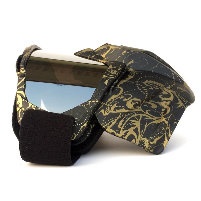 Directly supplied retro face mask goggles, off-road motorcycle racing goggles, outdoor cycling glasses, ski goggles