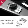 Accessories  For BMW 3 4 Series 3GT F30 F32 F34 Car Inner Door Audio Speaker Gearshift Panel Door Armrest Reading Light Cover Tr