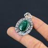 Womens Day Sale 925 Sterling Silver Malachite Stone Trendy Artisan Boho Pendant