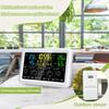 Intelligent WiFi Color Display Weather Stations With Indoor and outdoor Temperature Humidities Monitoring 5Day Weather Forecasts