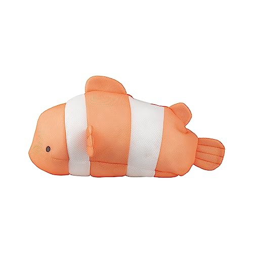 LIV HEART Fine Laundry Clownfish Laundry Net, Large (Approx. 17.5 inches (45 cm) Total Length), Compatible with Drum-Type Washing Machines, 97708-21