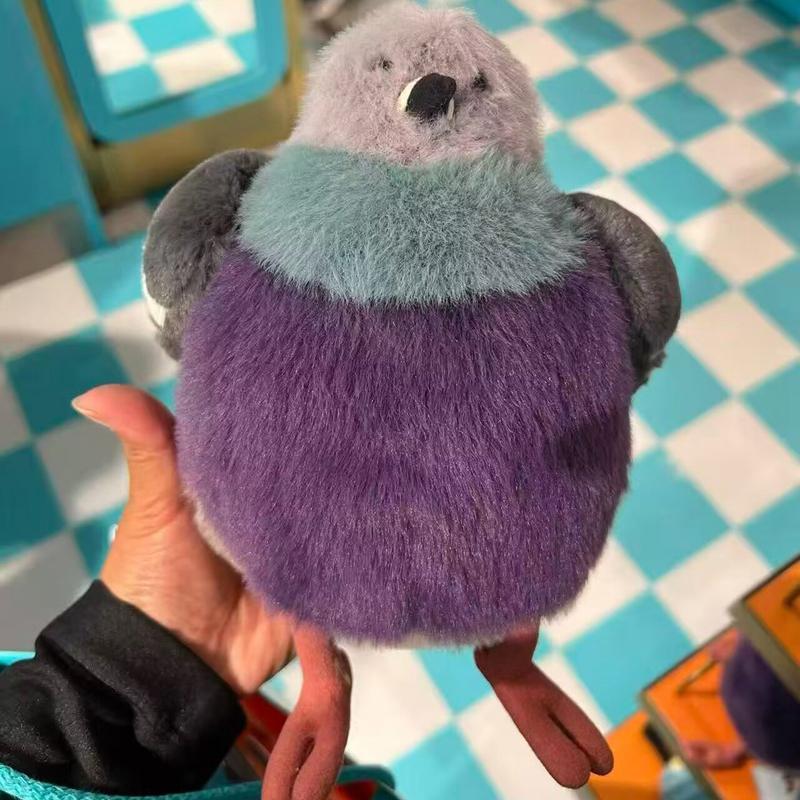 Kawaii Pigeon Plush Toys Exquisite Animal Dolls Funny Decorative Items Fluffy Sleeping Companionship Gifts For Children Friends