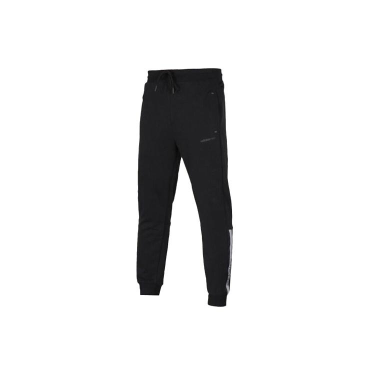 adidas neo Casual Breathable Bundle Feet Sports Long Pants Black Men s FN6460 S