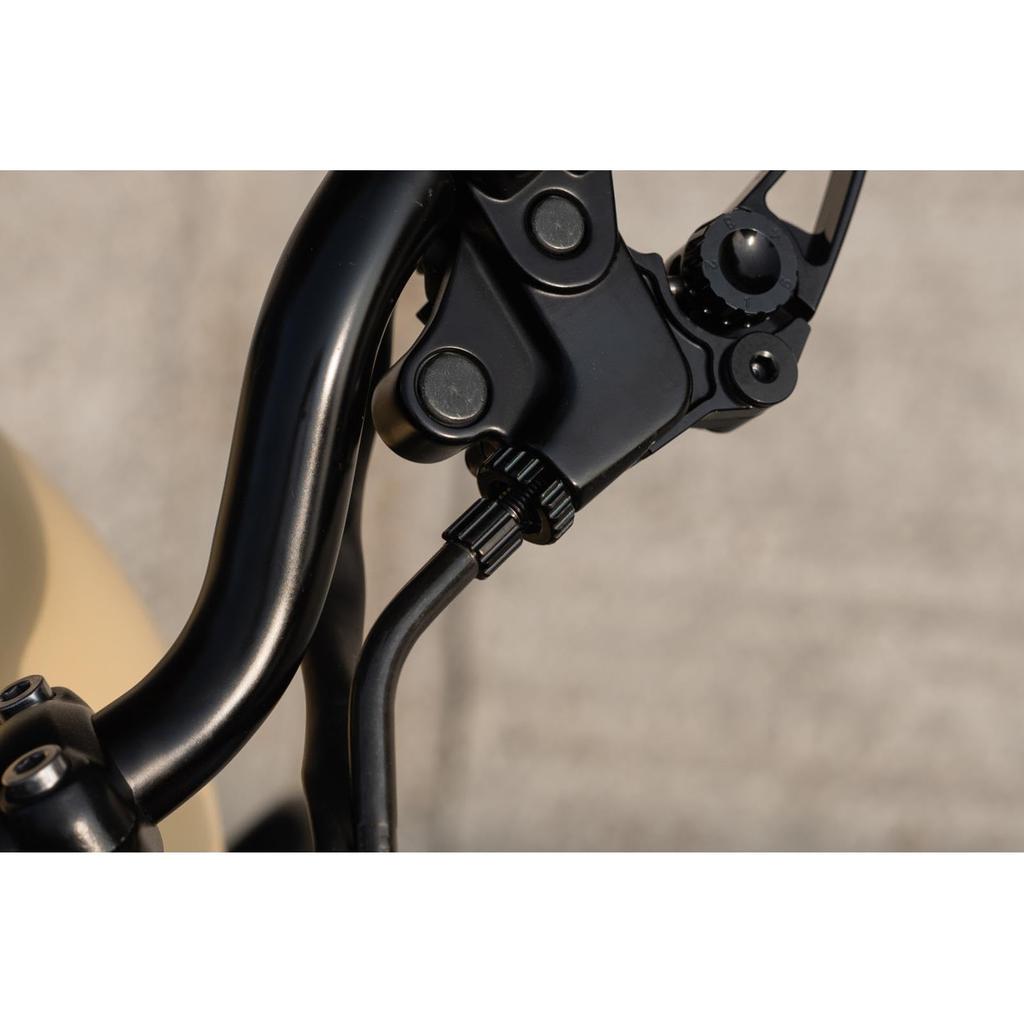 Motone Clutch Cable Adjuster TWISTER Titanium Black M8 P1.25 General