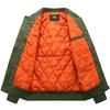 Giacca di Cotone Sportiva Casual da Uomo Yama Autunno e Inverno Taglie Forti Uomo Grasso Pilota Air Force One