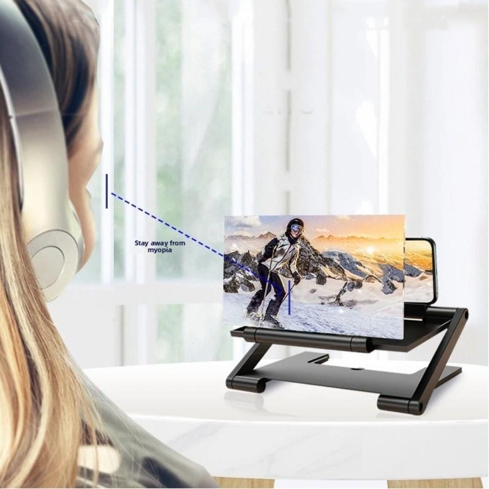 Enlarged Screen Cell Phone Screen Amplifier Folding Screen Enlarge Magnifier Phone Holder