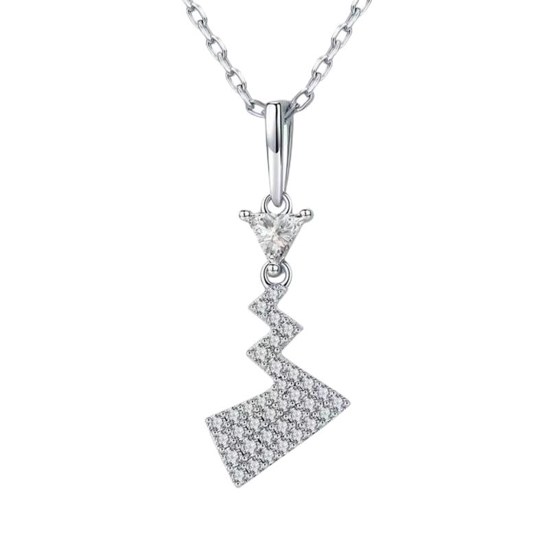 Pokemon Necklace Pendant Jewelry Accessories Cartoon Anime Teenage Couple Fashion Atmosphere Trend High-end Decoration Gifts