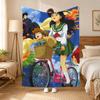 Inuyasha Anime Throw 240G Flannel Blanket, Suitable For Sofas, Beds, Offices,  Exquisite Gift Blankets