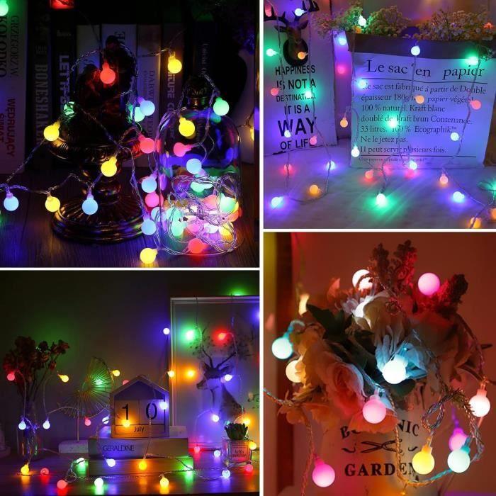 Guirlande lumineuse - Ligarko - 7M - 60 LED - 8 modes d'éclairage multicolore