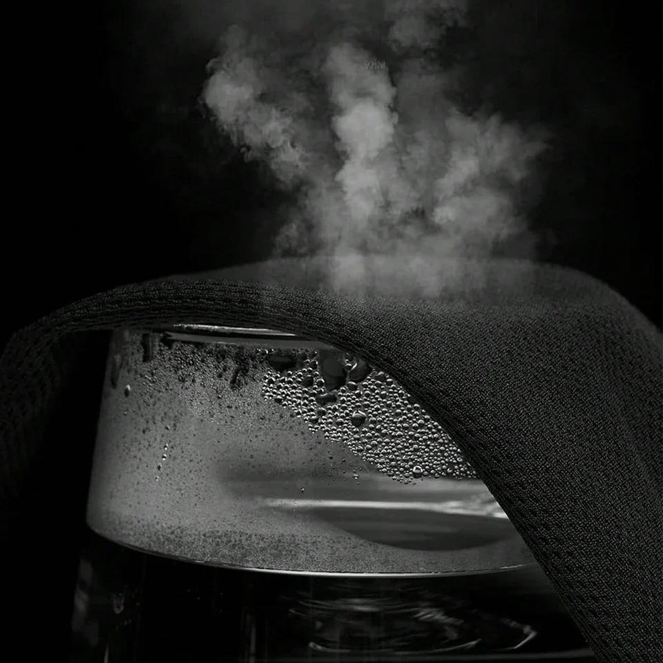 Černá prodyšná kukla přes celý obličej s křížem pro venkovní sporty - Cyklistika Motocyklistika Turistika Lyžování