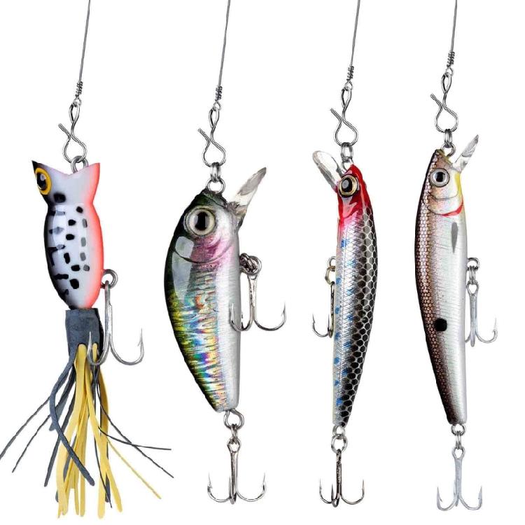 Quick Change Lure Clip for Hook Lures Fly Fishing Snap Stainless Fishing Connector Lure Change Clip