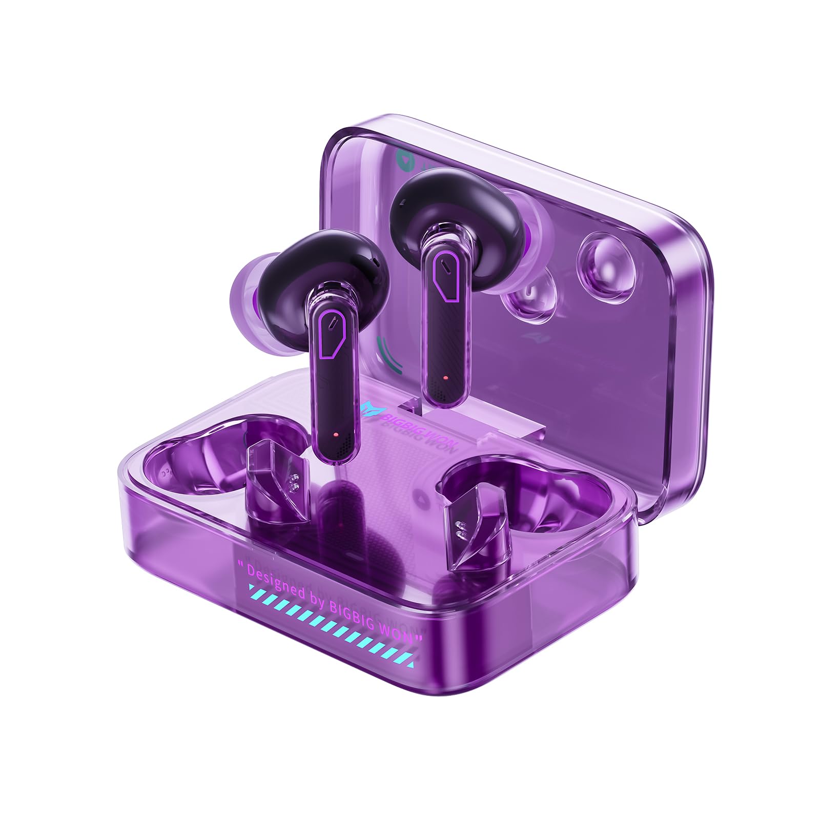 

BIGBIG WON BIGBIG WON ANC 2023 Новые игровые Низкий 3D Активное шумоподавление Bluetooth Двойной Легкий Идеально для и Android Трансивер Продано Наушники, Наушники,