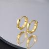Set di 6 orecchini a cerchio Huggie in Cristallo Lucido per Donna Gioielli Trago Elica Borchie Cartilagine Farfalla Lotto di Piercing Lobe all'Ingrosso