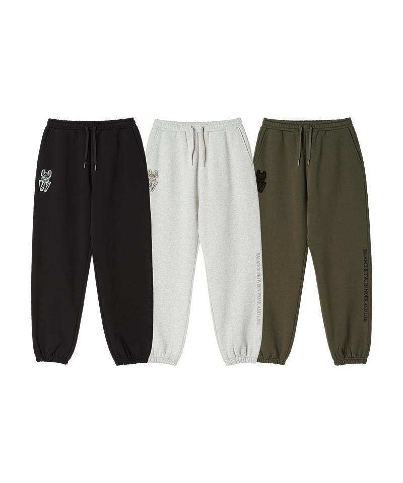 LIFEWORK Women'S) Lw3 Boucle Embroidered Fleece-Lined Jogger Pants
