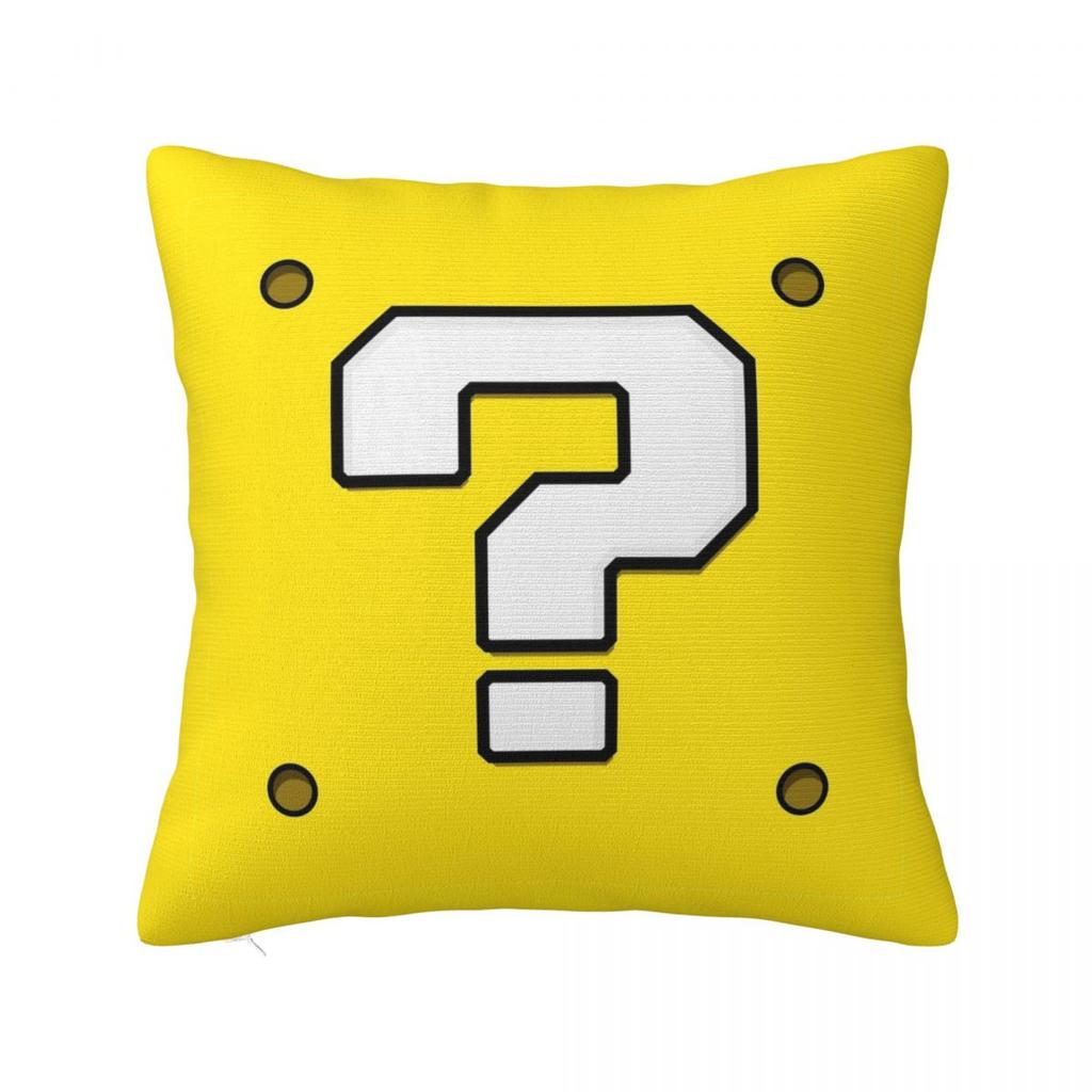 Super Marios Cup Collection Pillowcases Polyester Bed Car Cushion Cover Funny Home Decoration Pillowcase 40*40