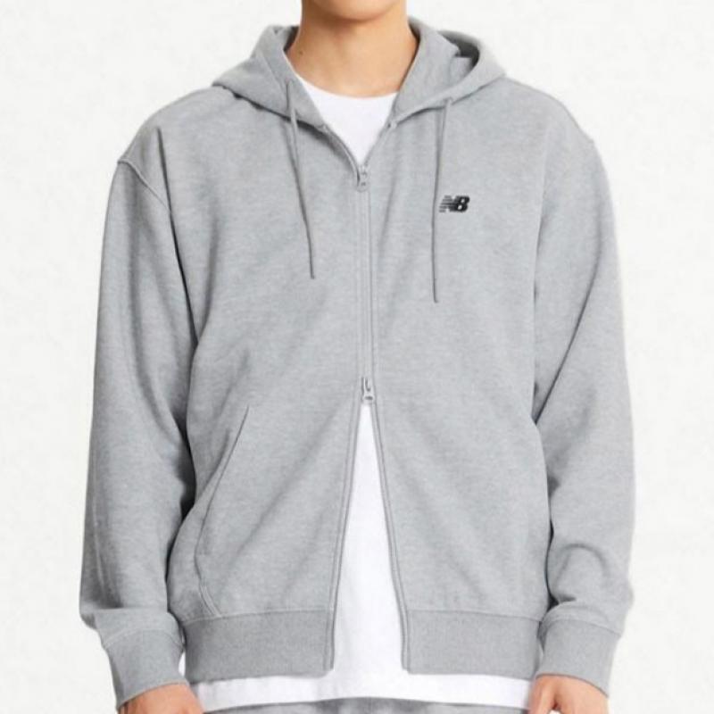 New Balance Unisex Classic Long Sleeve Hooded Zip Up