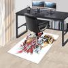 1pc Saint Seiya Anime Cartoon Design Office Chair Mat, Non-Slip Carpet for Home Decor, Suitable for All Seasons - Perfect Gift for Fans!T066