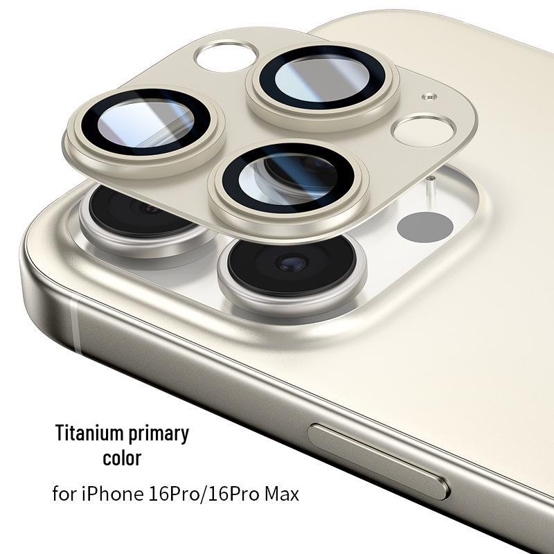 Apple 16 Eagle Eye Full Coverage Lens Film for iPhone 15 Pro Max - Anti-Original Corning Glass.