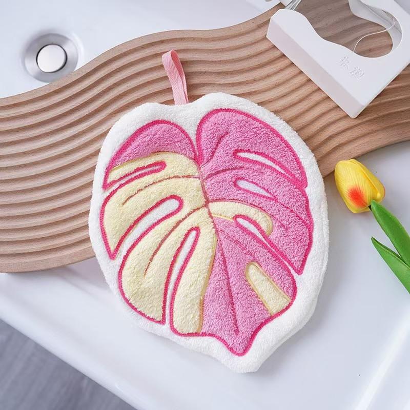 Towels Cleaning Towel Absorbent Handkerchief Hanging Thickened Kitchen Towel Bathroom Kitchen Accessories