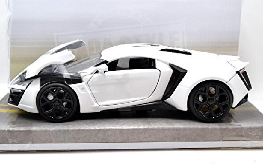 JADA TOYS Scale Big Time Muscle Hyper 124 "Lykan Sports" (White) [Item]