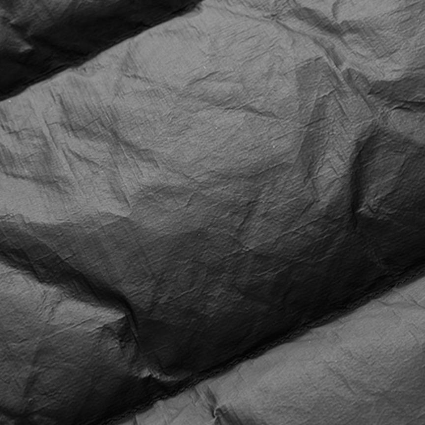 FILA Loose Casual Mid-Length Warm Down Jacket Men Outerwear Deep-Black F11U048956F-BK