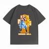 Unisexs Clothing New 100 Cotton Breathable Summer TShirt Dragon Ball Gogeta Print Casual Streetwear Unisexs Tops