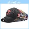 Baseballkappe mit aufgenähtem Buchstabenstick für Freizeitkleidung und als Geschenk