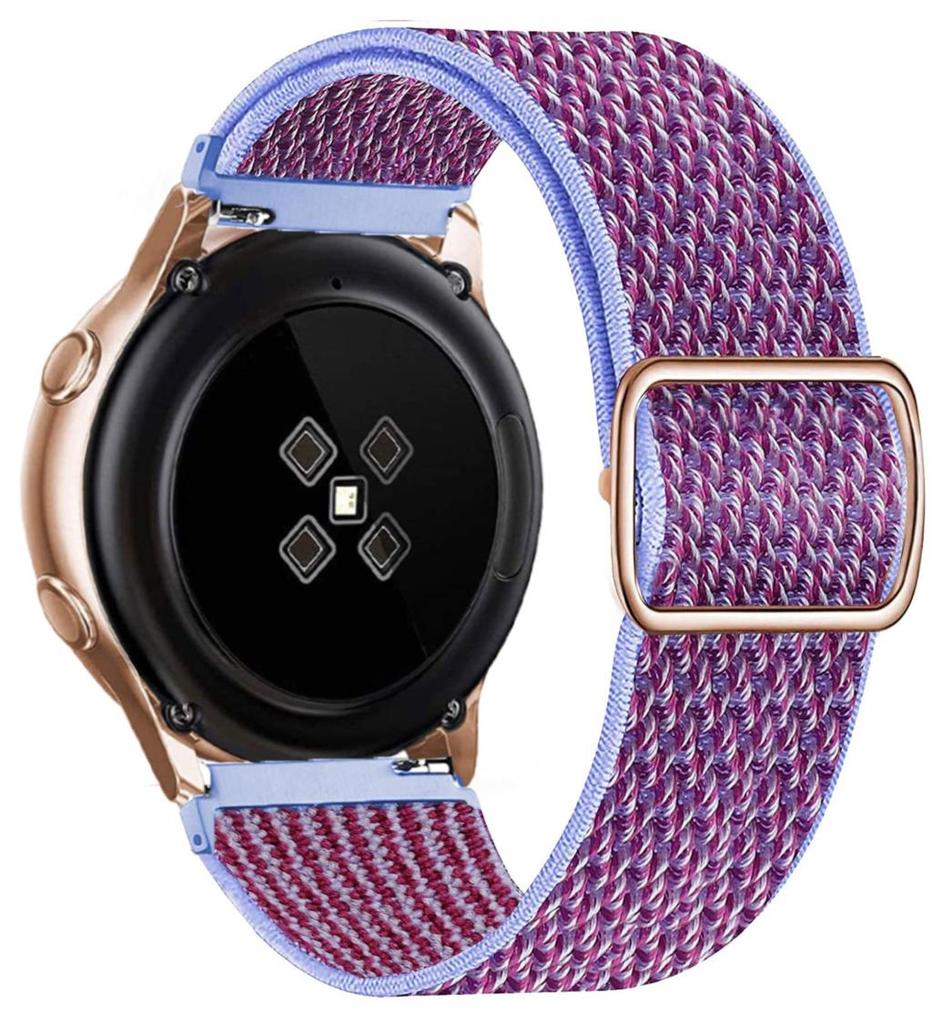 20mm 22mm Watch Straps For Samsung Galaxy Watch 7 5 pro 6 4 classic Adjustable Elastic bracelet Huawei watch GT 4 3 6 5 pro band