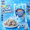 SEOJU Regenbogen-Limonaden-Geschmacks-Gummibärchen 46g | Knusprige Regenbogen-Streusel-Ummantelung, Erfrischender Limonaden-Geschmack, Doppelte Knusprigkeit und Kaubarkeit