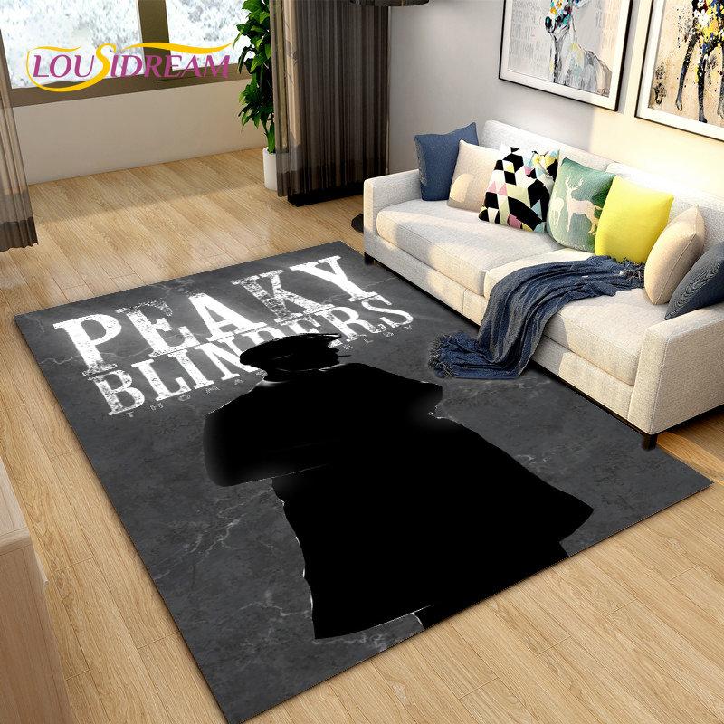 

Peaky Blinders Tommy Shelby Area Rug Large,Carpet Rug for Living Room Bedroom Sofa Doormat Decoration,Kitchen Non-slip Floor Mat 40x60cm