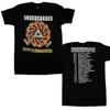 Soundgarden Band Music Distressed Superunknown 1994 Tour T-Shirt Size S, M, L,XL