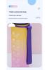 Gradient Color 1L Sports Water Bottle with Straw - Large Capacity Outdoor Plastic Space Cup