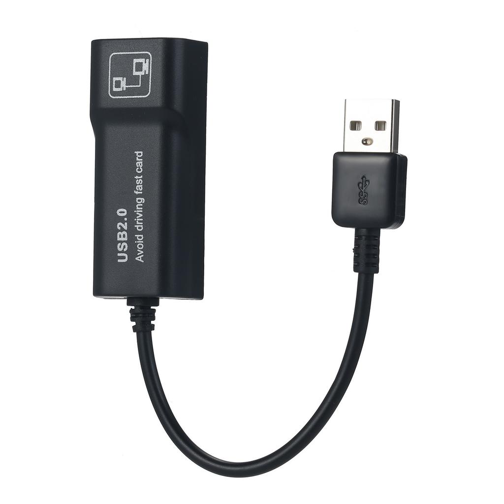 Buy HBKS Adapter USB2.0 to RJ45 Wired Cable Card 10/100 Mbps
