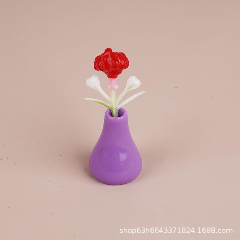 Kreative Retro Mini Vase Bogu Ständer Blumenständer Ausstellungsständer Modell Ornament Puppenhaus Spielhaus Kinderspielzeug