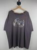 Vintage Harley Davidson Motorcycle Wisconsin Dark Grey Tee Size 3XL
