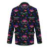Herren Druck Kord Warm Taschen Anzugjacke Cardigan Herren Freizeitanzug