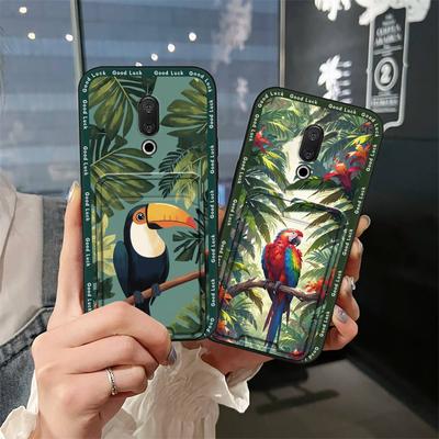 Cute Card Bag Phone Case For Meizu 15/15 Lite Fashion Design Dirt-resistant Soft Case Card Slot Cartoon Protective TPU