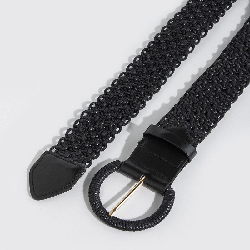 Hand-Woven Bohemian Ethnic Waist Belt for Women – Heavy-Duty Spring/Summer Style