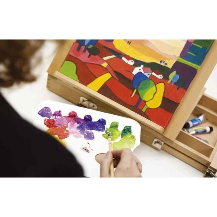 Tube 200 ml Peinture Acrylique ArtCreation Orange azo