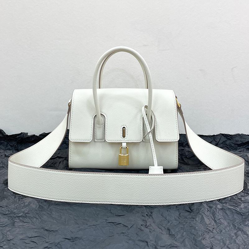 

Advanced New Top Layer Cowhide Platinum Bag Hand-held Women s Bag High-end Versatile Saddle Bag Single Shoulder Crossbody Messenger Bag 22-8-18cm