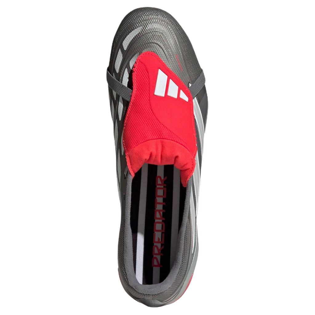 Adidas Predator League Ft Comfortable Fg Soccer Shoes Unisex Soccer Shoes Gray White JS0426