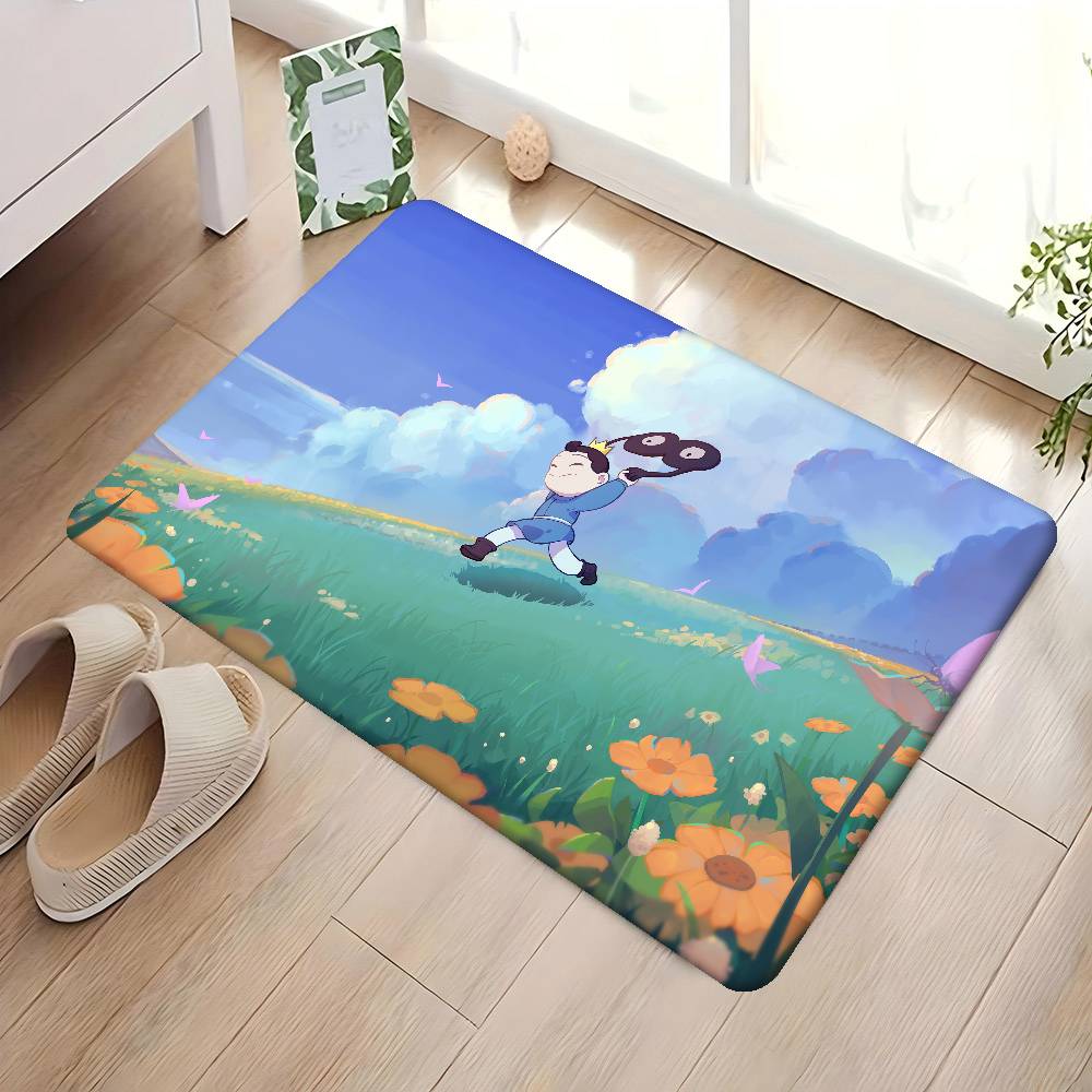 

Anime R-Ranking Of Kings Bathroom Mat Kids Room Bedroom Decoration Balcony Anti-Slip Doormat Living Room Welcome Rug 40x60 cm