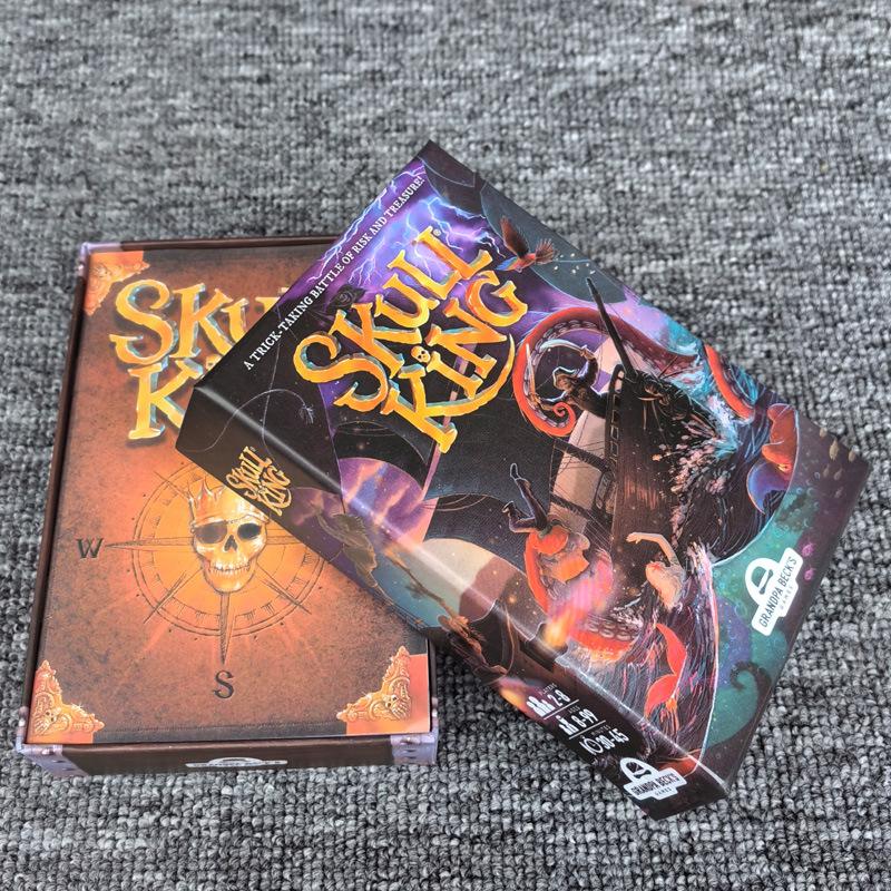Английская версия Skull King Cover Your Assets Золотая медаль США Ultimate Pirate Ship Board Game Skull King