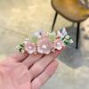 Elegant Traditional Chinese Hairpin with Floral and Butterfly Design - Suitable for Ages 14 and Above
