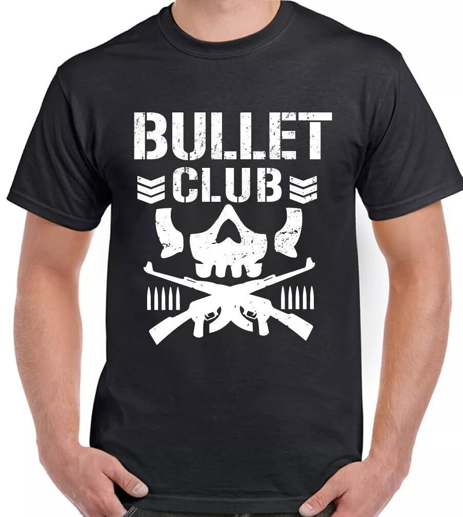 BULLET! CLUB Wrestling T-Shirt 100% Cotton M